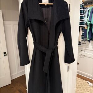 Cole Haan Black Belted Coat
